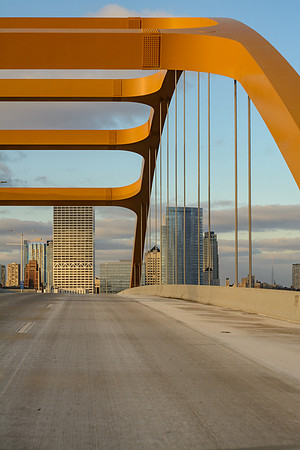 Hoan Bridge, Milwaukee Skyline