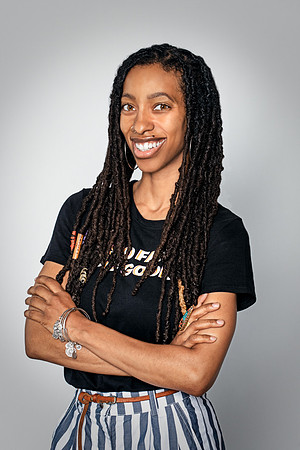 power pose headshot